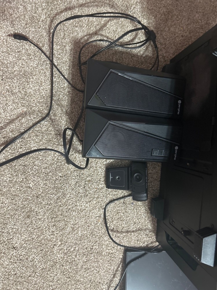 Color changing pc gaming setup