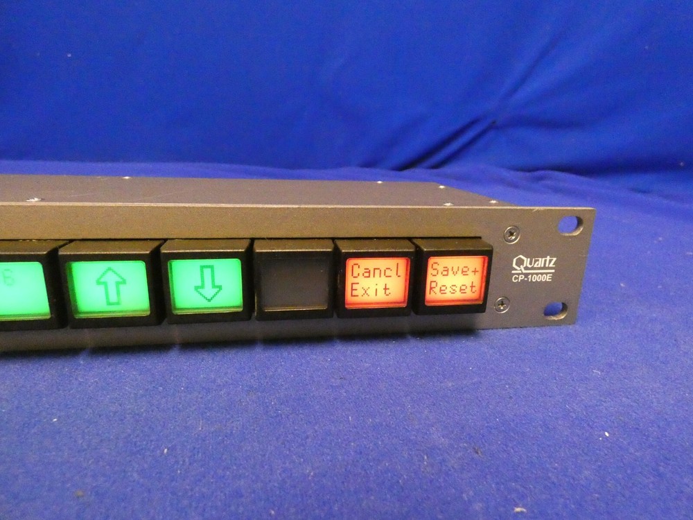 Evertz CP-1000E Quartz Router Control Panel