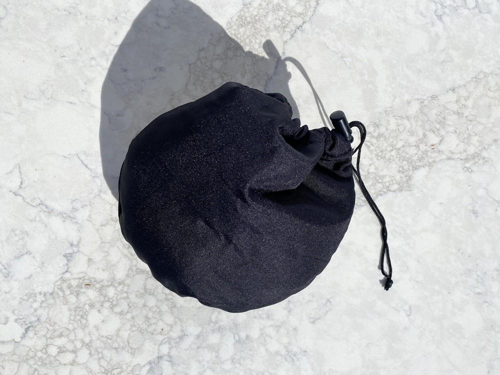 Skullcandy Black Soft Inside Drawstring skull Engraved Front Dustbag