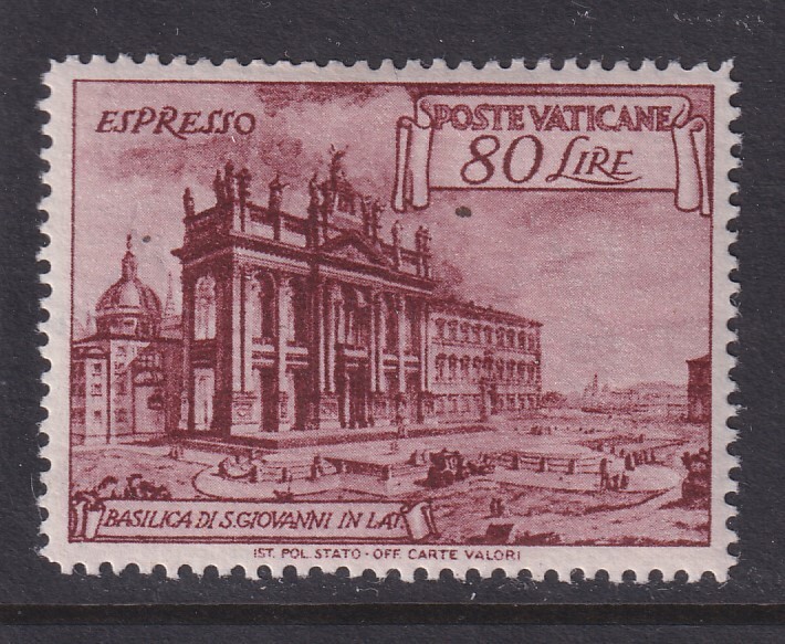 Vatican City, Scott E12a, MLH