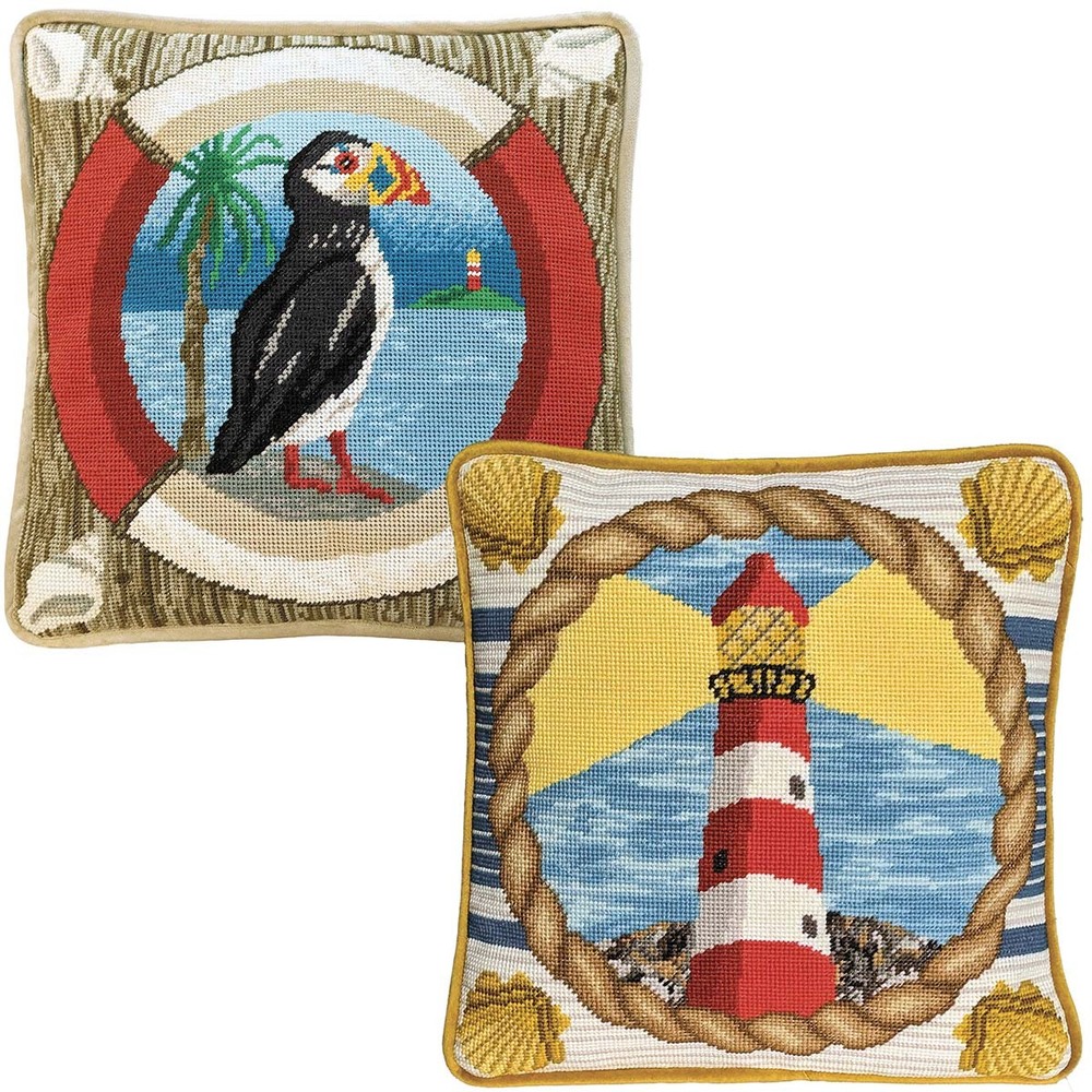Bothy Threads Guiding Light & Land Ho Set Needlepoint