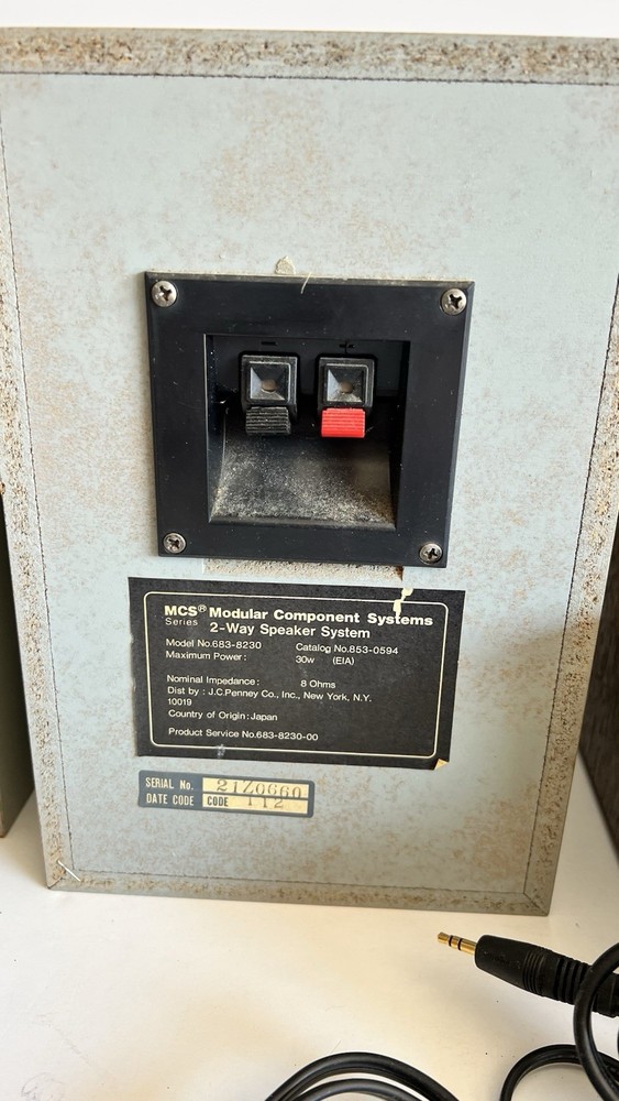 MCS 683-8230 2-Way Speaker System (pair)