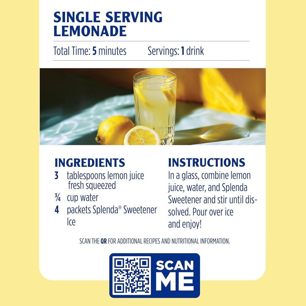 Zero Calorie Sweetener Packets