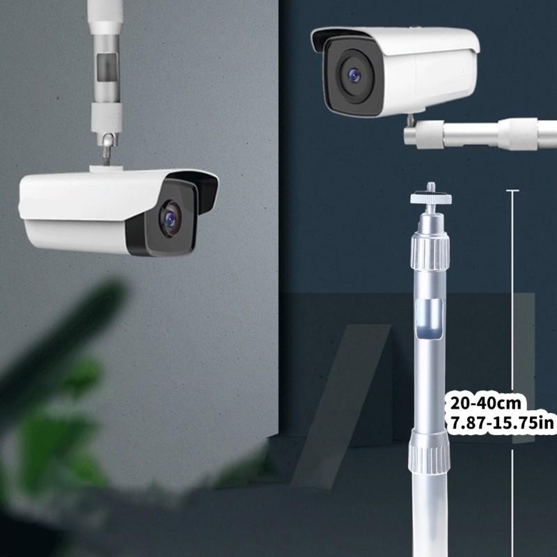Telescopic Security Camera Bracket Ceiling Camera Mount with Hiddened Wiring