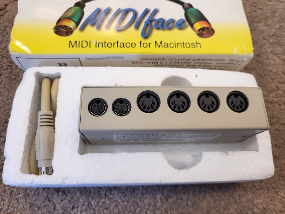 Altech Systems Midiface Ex Midi Interface for Macintosh