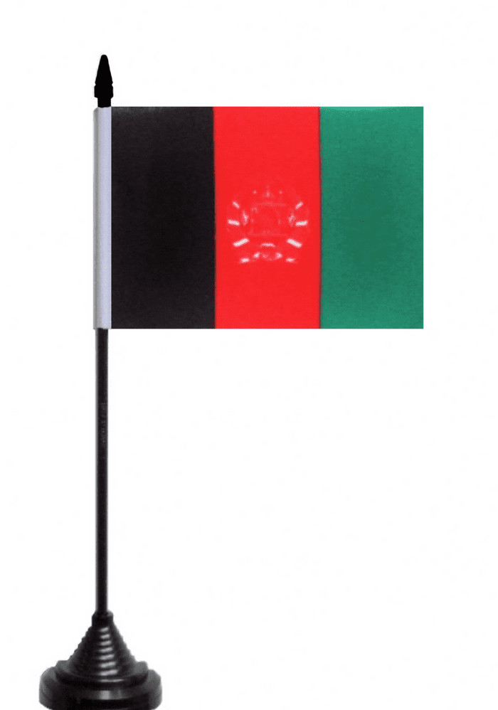 Afghanistan Table Flag - Polyester