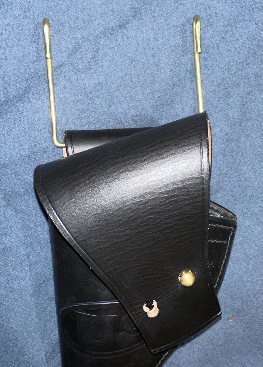 Brass Holster Hook Adapter for Mills Woven Cartridge Belts