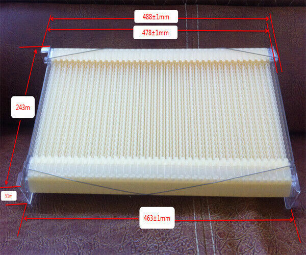 7 x Auto Bee Frames Plastic Beehive Frames for Beekeeping Hives Boxes Supplies