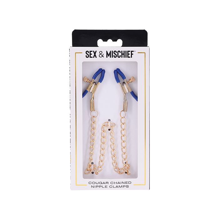 Cougar Chained Nipple Clamps