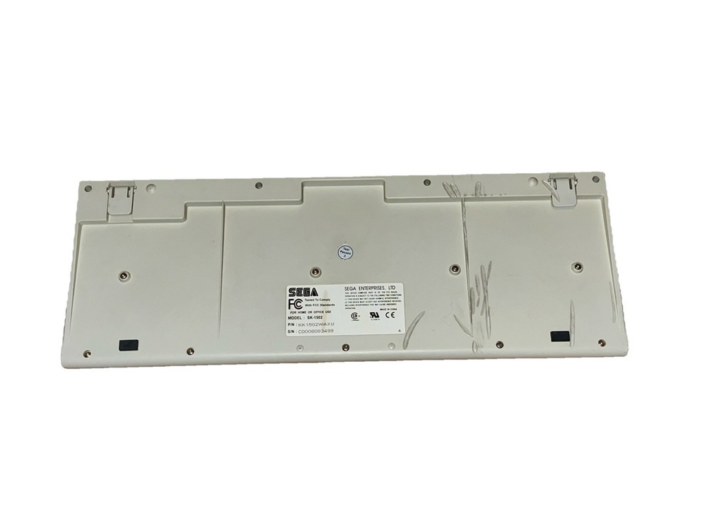 Seganet Dreamcast Keyboard - UNTESTED - Missing F4 Key