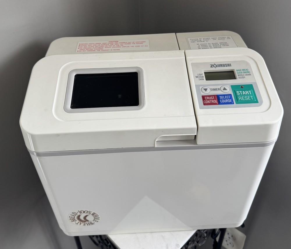 Zojirushi BBCC-Q10 Home Bakery Junior Automatic Bread Machine TESTED Works 🔥🔥