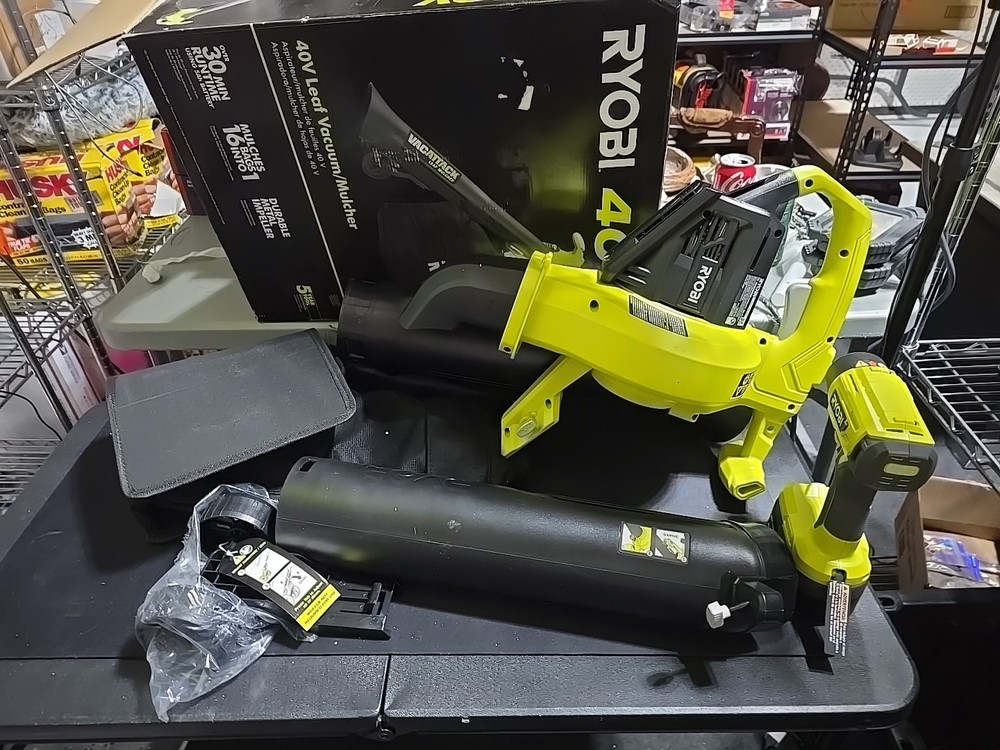 Ryobi RY40405BTL 40V Cordless Leaf Mulcher Tools Only