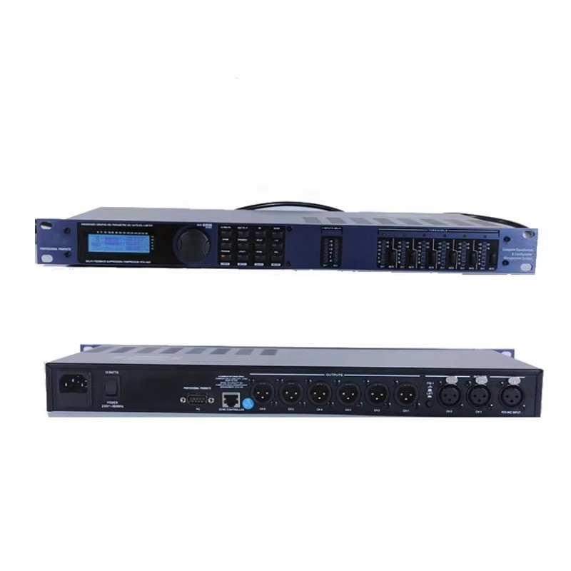High Perfomance 2 Input 6 Output Digital Speaker Audio Management System