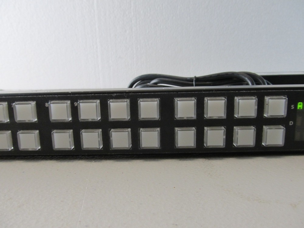 Miranda NVision NV9605 1RU Multimode Paging Shallow Control Panel w/ Power Supp.