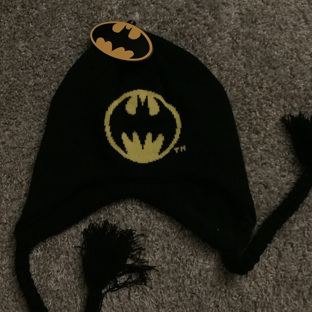 Batman Pom Laplander Beanie