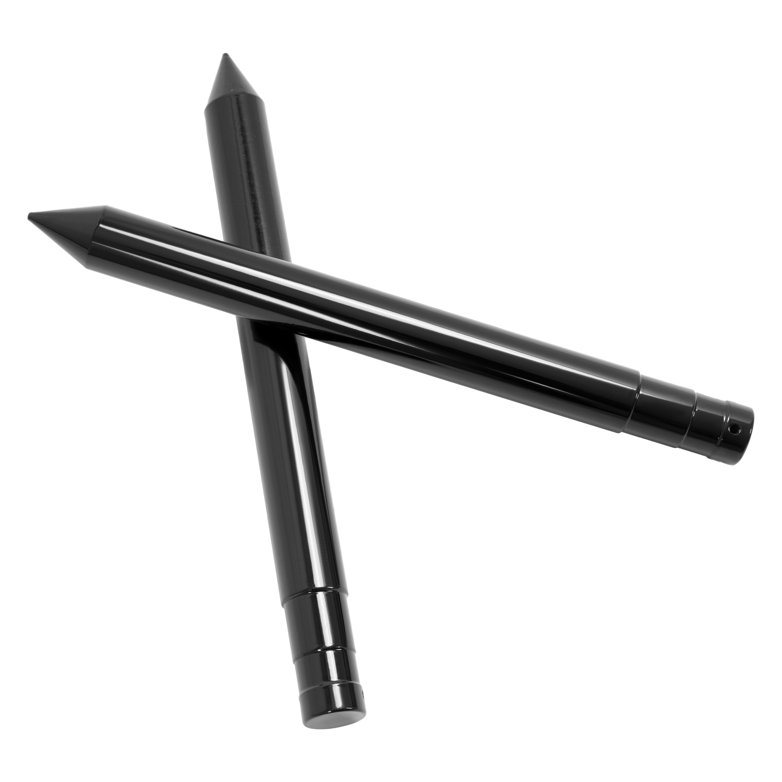 2PK 17" Hay Bale Spear Stabilizer for Skid Steer Mount Plate for Tractor