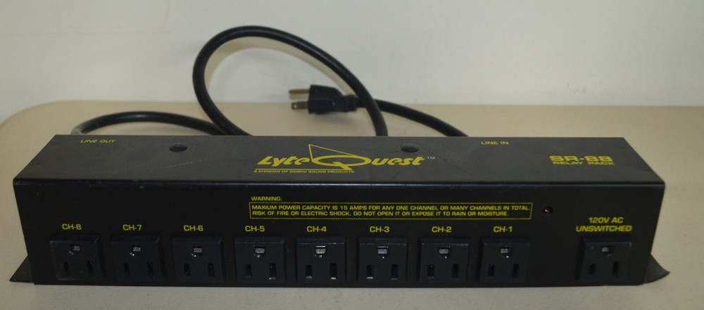 Lyte Quest SR-88 8 Channel Relay Pack