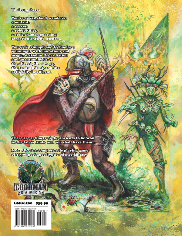 Mutant Crawl Classics Core Rulebook (Hardcover)