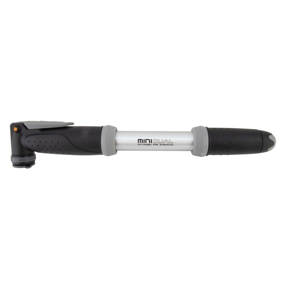 Topeak Mini Master Blaster Frame Pump: Silver/Black