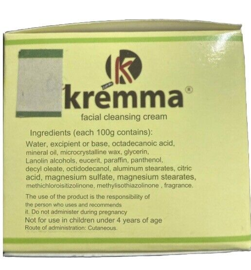 La Kremma facial cleaning cream. Face cream, blackheads, age freckles