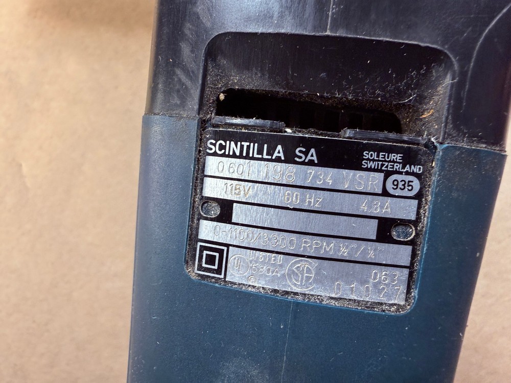 Working with Issues - Bosch 1198VSR Variable Speed Reversing 1/2" Hammer Drill