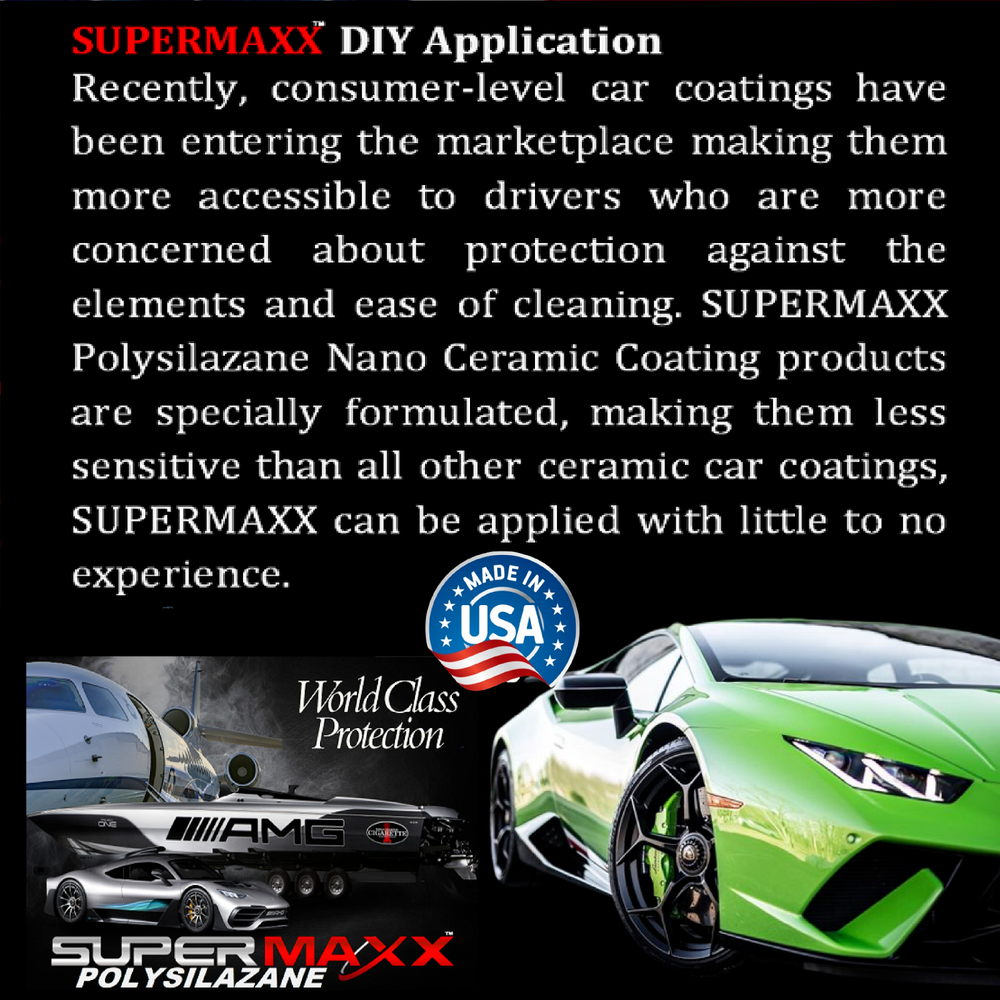 NANO CERAMIC CAR COATING "PRO GRADE POLYSILAZANE" 9H SCRATCH RESISTANT GLOSS