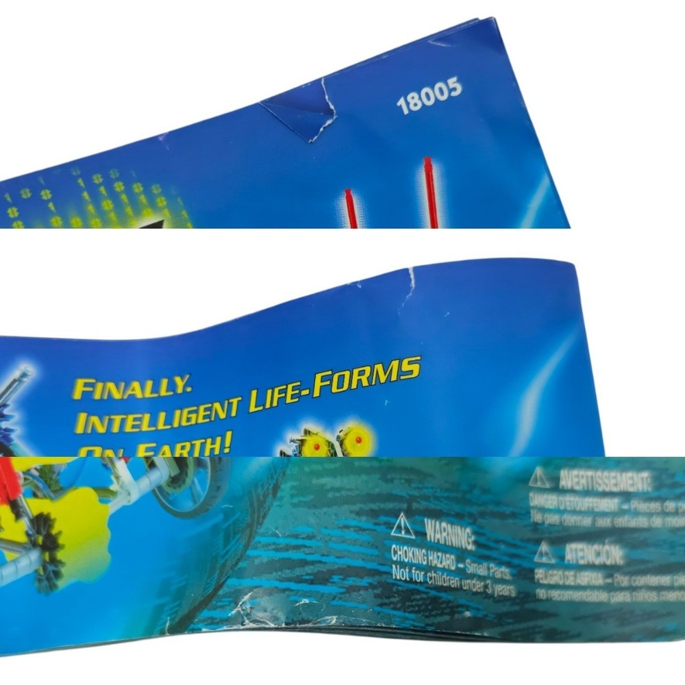 K'NEX Cyber Cybots Instruction Manual 18005 Programmable Robots 2000 Edition