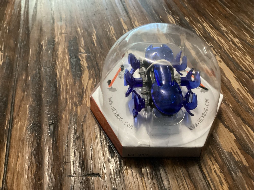 New in Sealed Box 🔥 HEXBUG ANT Micro Robotic Creatures BLUE Hex Bug