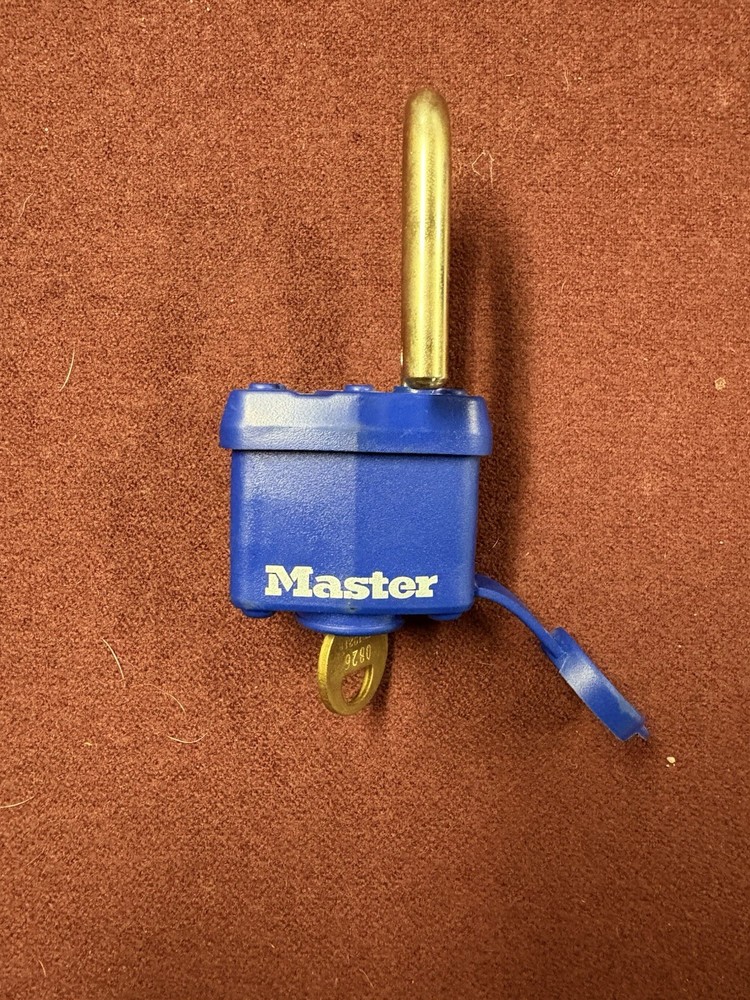 Fire Resistant Master lock With 1 Key
