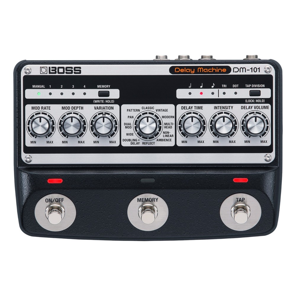 Boss DM-101 Delay Machine, The Ultimate Analog Delay, Stereo