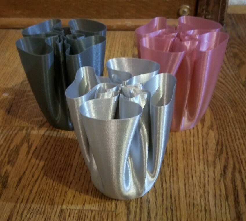 3D Printed "Cloth" Vase