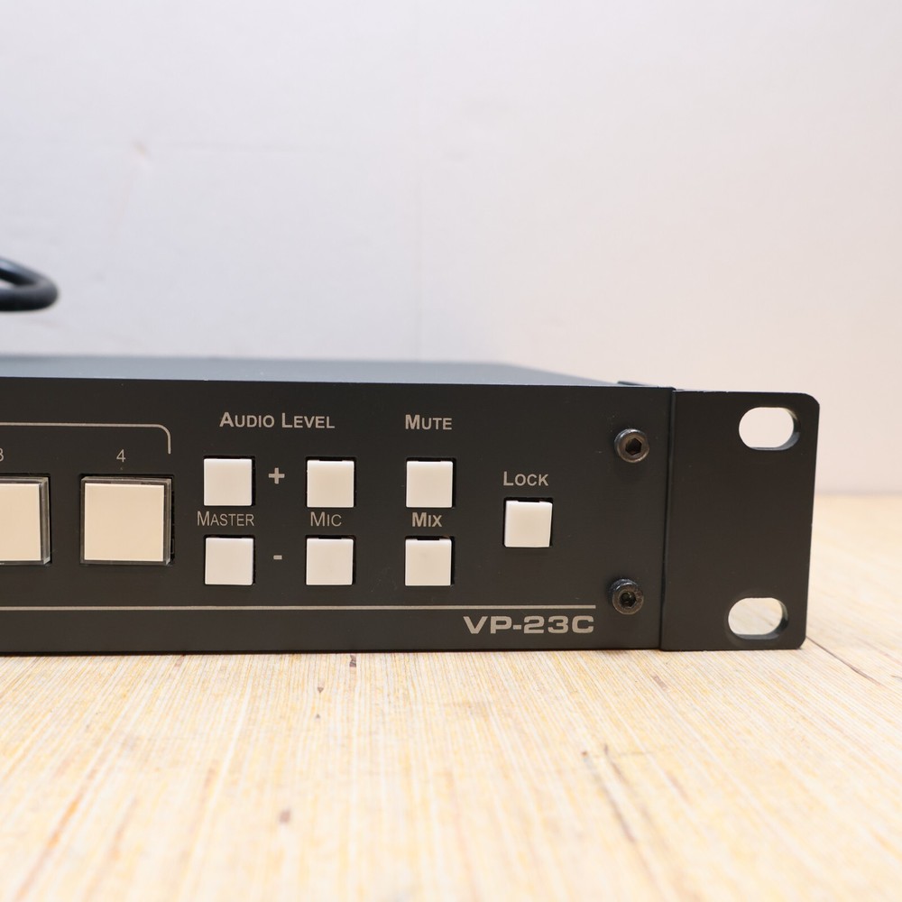Kramer VP-23C Multi Format Presentation Switcher w/ AC Adapter - TESTED - WORKS