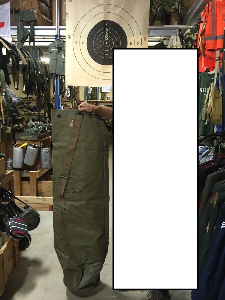 Rubberized Camo Net Pole Bag