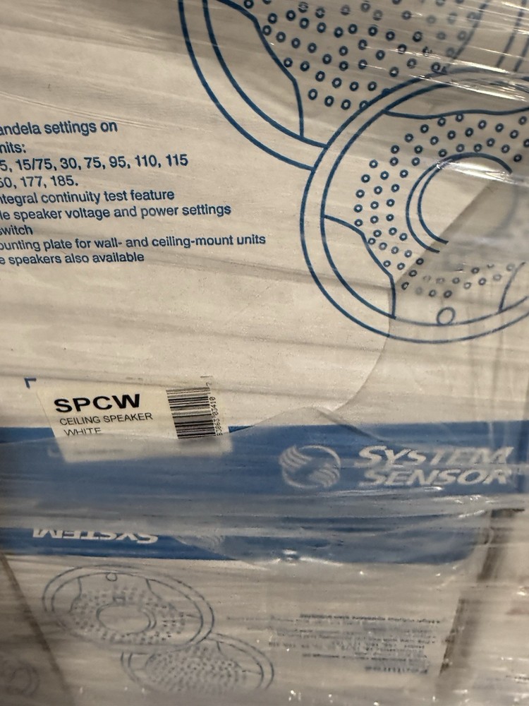 System Sensor Honeywell SPCW Ceiling White Speaker Only