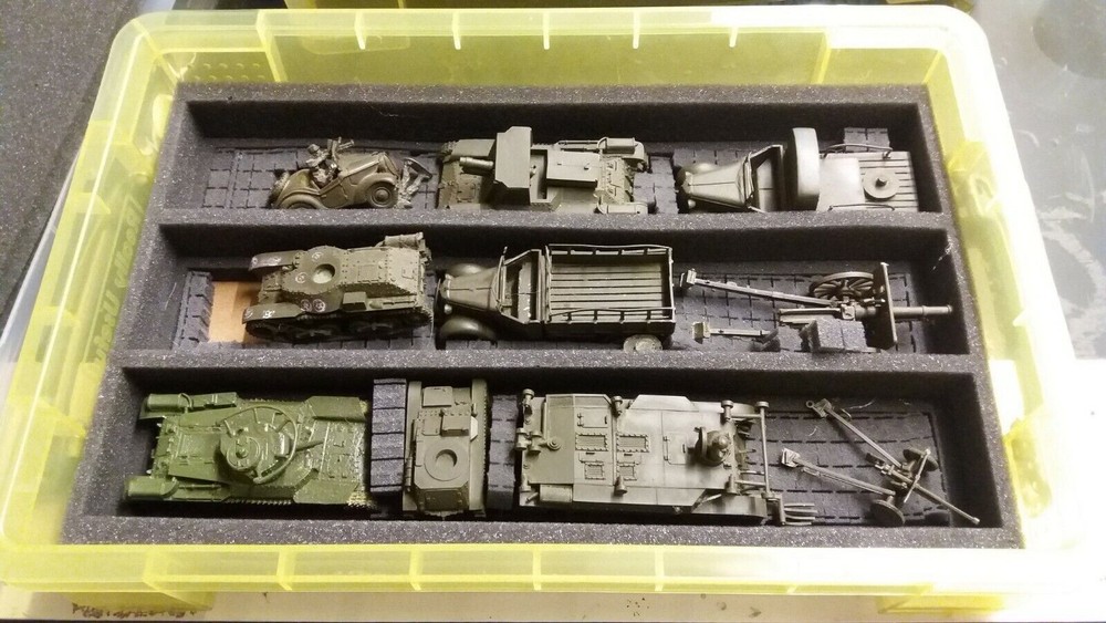 vehicle   Foam trays