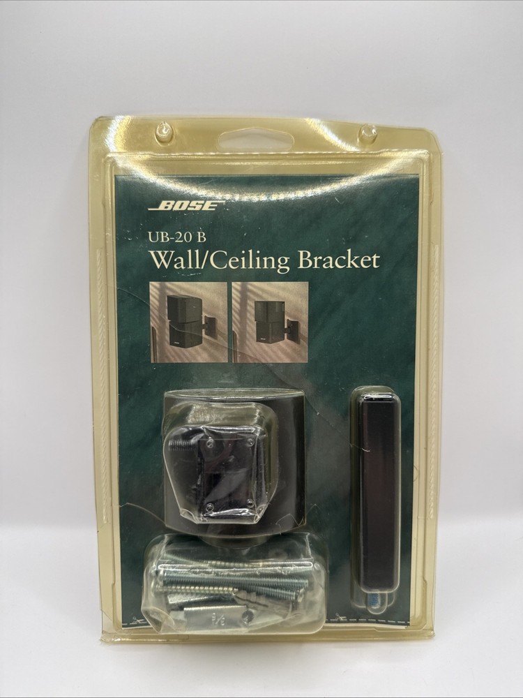 Genuine Bose UB-20B Wall/Ceiling Bracket Speaker Mount, Black NEW
