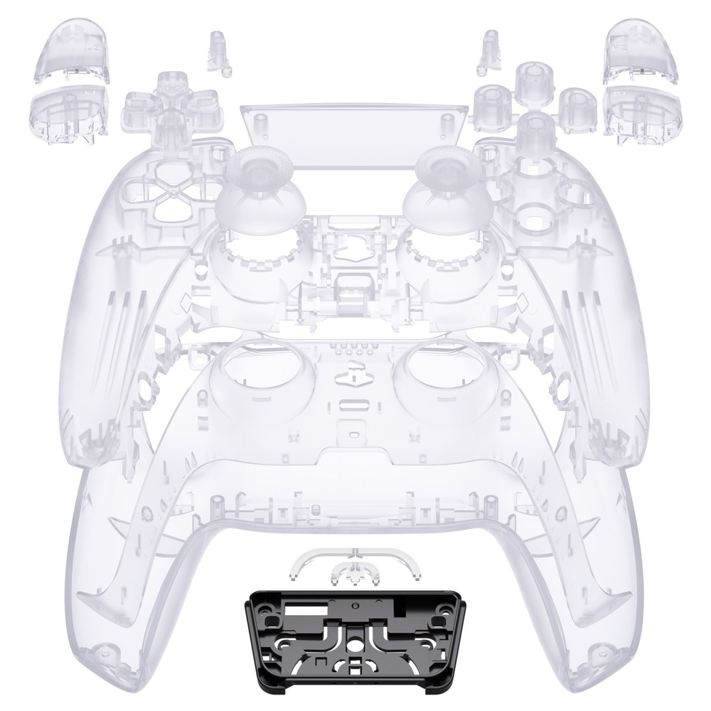 eXtremeRate Full Set Shell Buttons Touchpad Cover Trim Shell For PS5 Controller