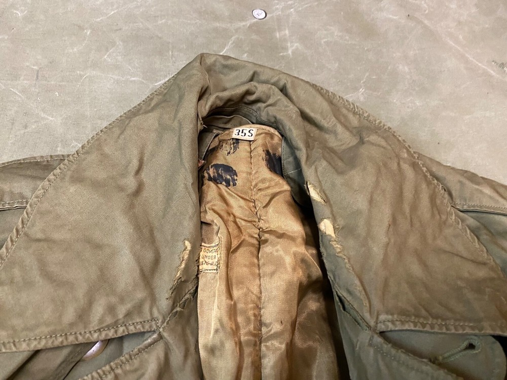 ORIGINAL WWII US ARMY WINTER OFFICER M1938 GREATCOAT OVERCOAT-38R