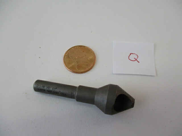 WELDON Countersink # DC-18 x 60° Degree Deburring Tool Chamfer, EC, LN