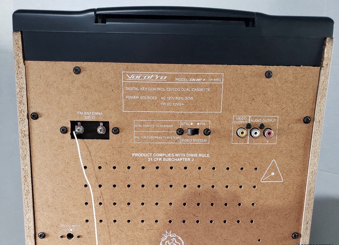 Vocopro DVD-Duet Karaoke Machine