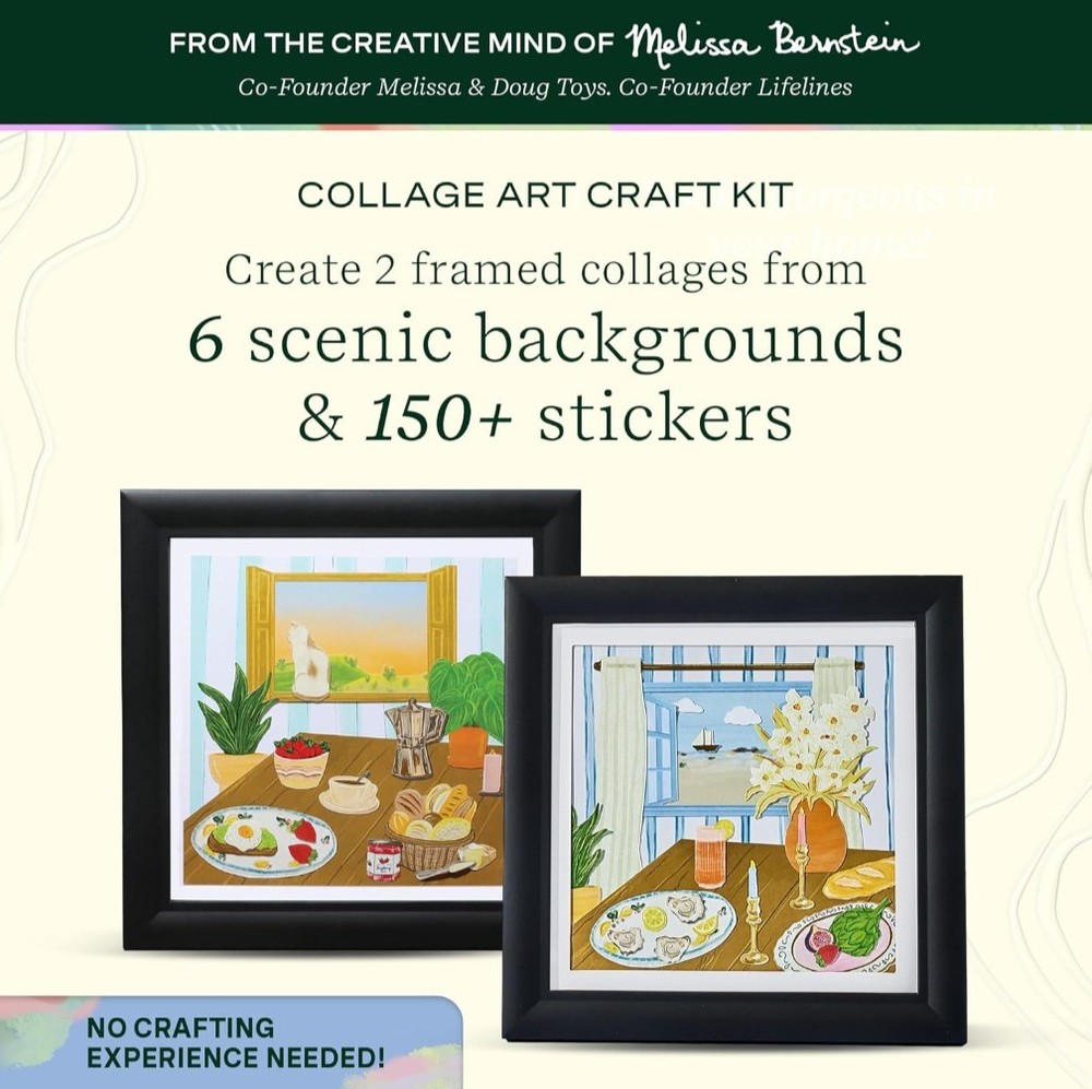 Lifelines FlowCrafts Collage Art New