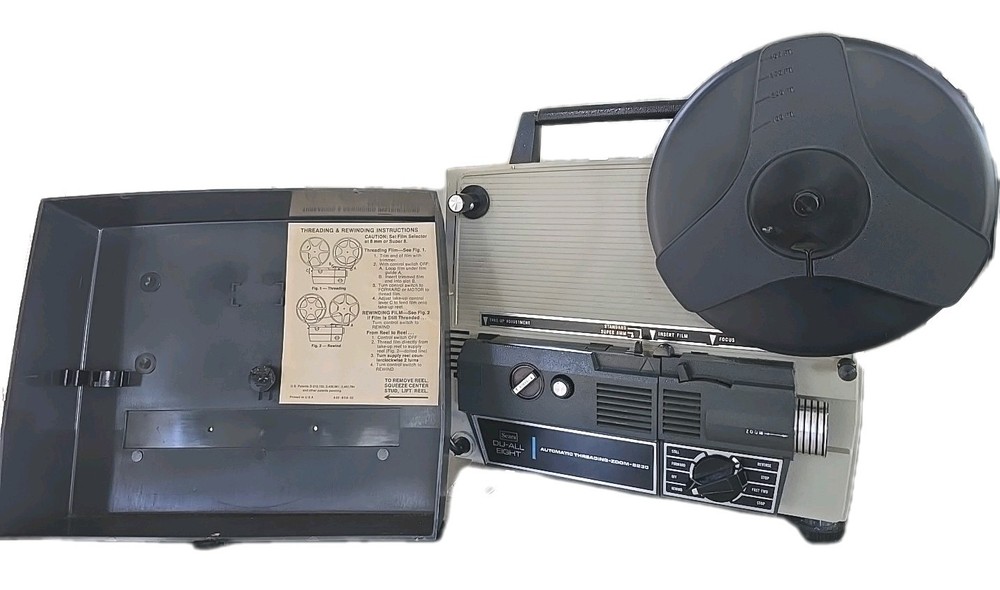 Sears Du-All Eight Automatic Threading Movie Projector (Model 9230)