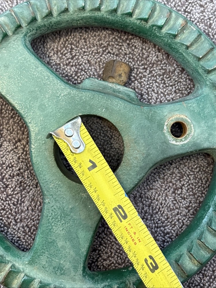 ** MISSING HANDLE** Vintage Champion Blower And Forge Post Drill Feed Gear.