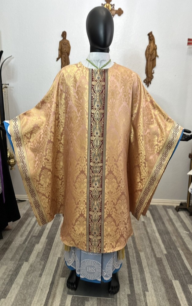 ROSE CHASUBLE + STOLE ROSE0005