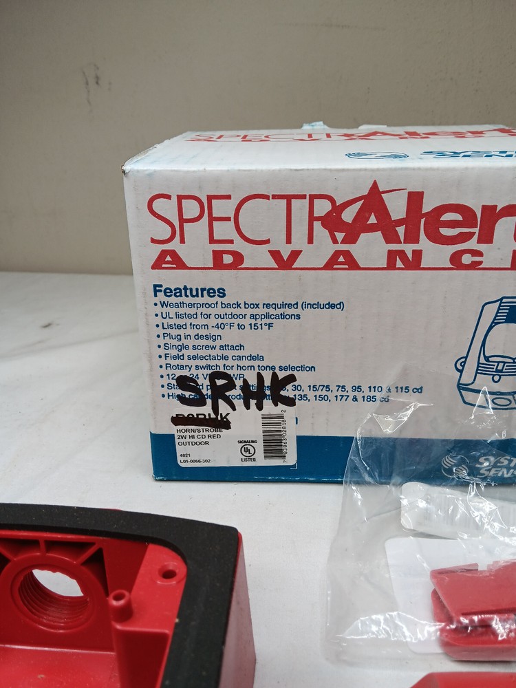 System Sensor SRHK Strobe, High-candela, Outdoor *Wrong Box*