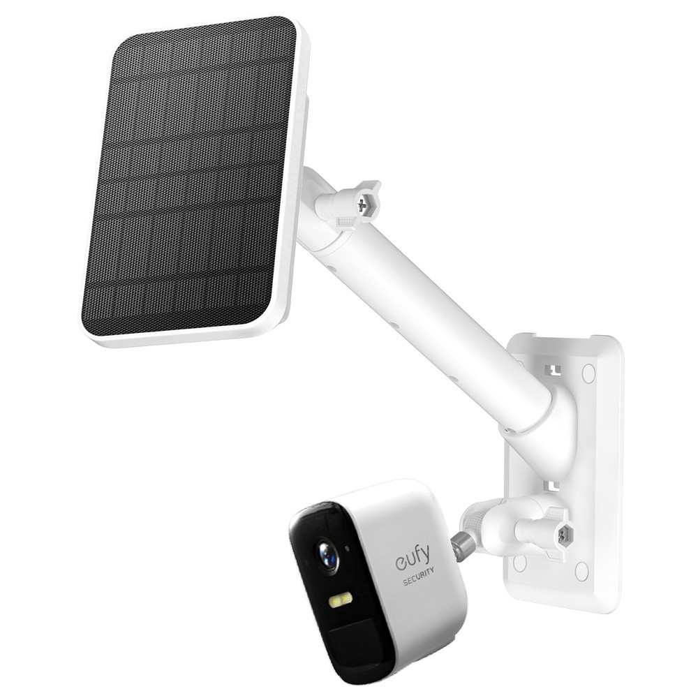 2 in 1 wall mount for eufy 2/2Pro,2C/2C Pro,3/3C,E20/E40&eufyCam solar panel
