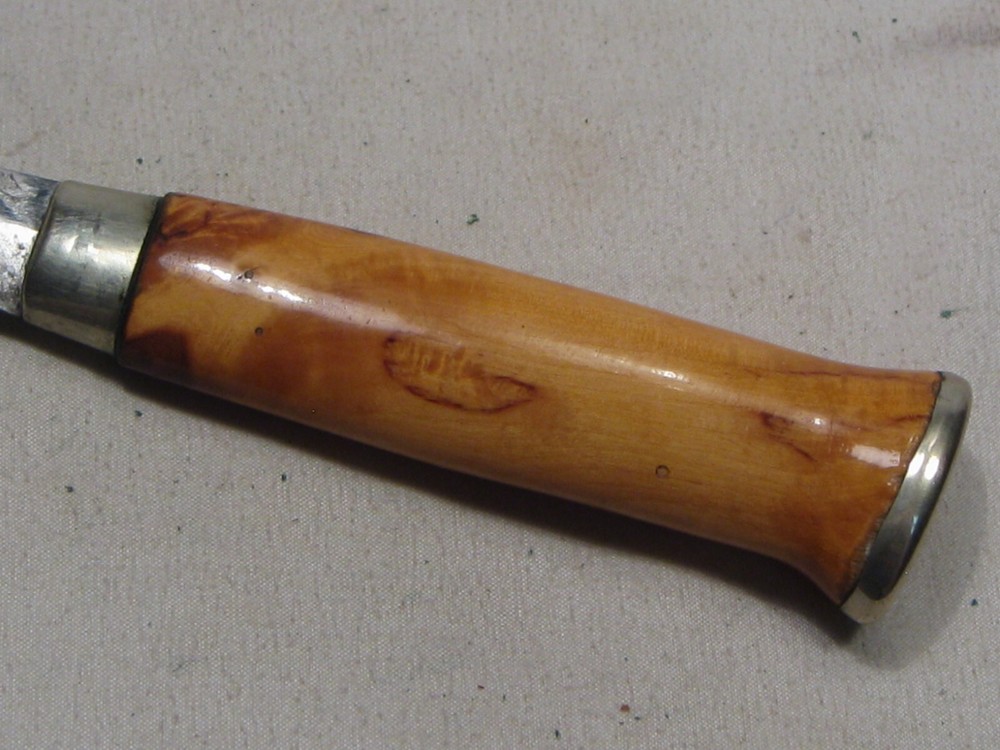 Handmade Fixed Blade Knife w/ Sheath. #18