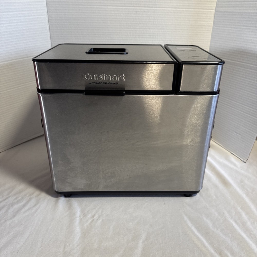 Cuisinart Automatic Bread Maker CBK-200 Compact Stainless Steel 2lb Programmable