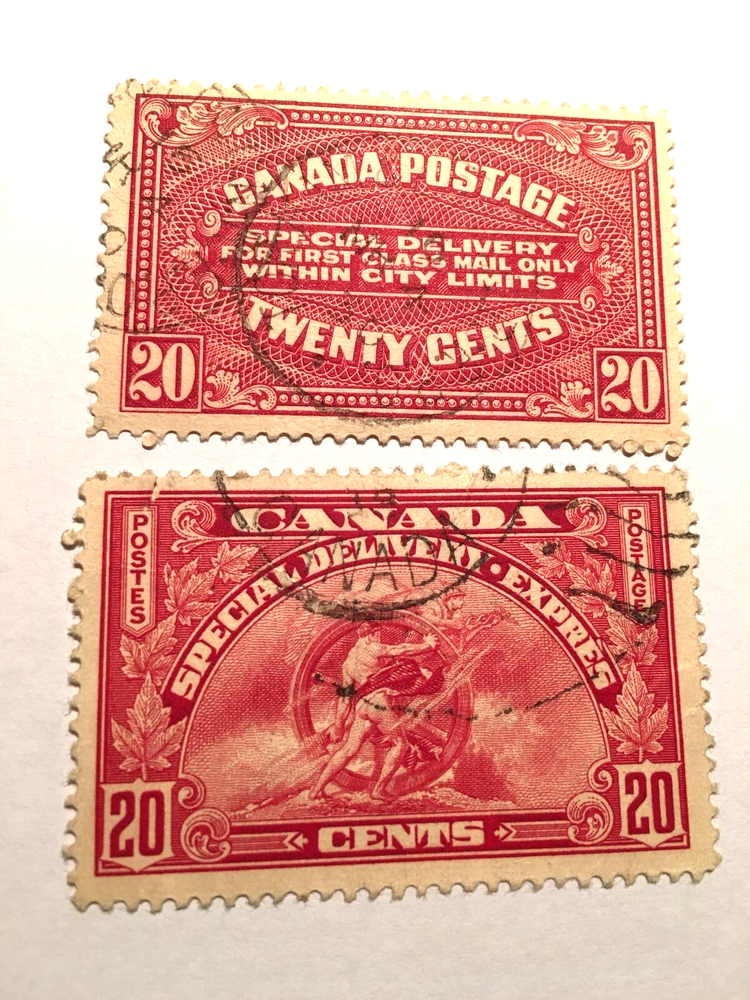 CANADA STAMPS SPECIAL DELIVERY