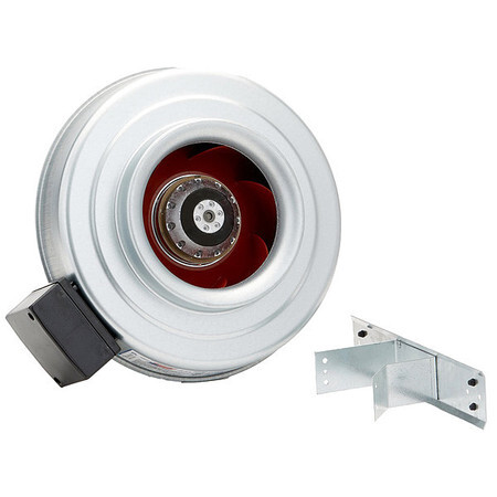 Fantech Fg8xl Inline Centrifugal Duct Fan,8 In. Dia.